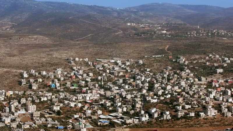 Just outside Nablus two years ago