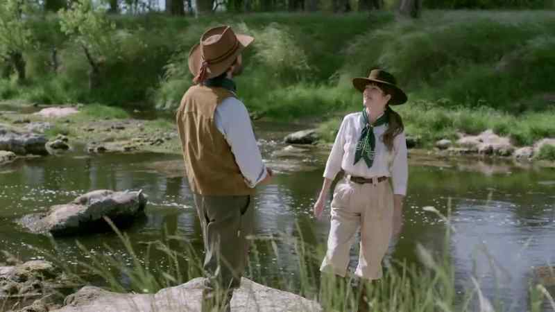 Just... ride horses to the river