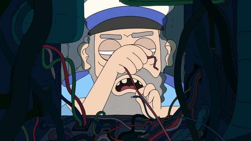 Just... stay put! - [electricity crackles]
