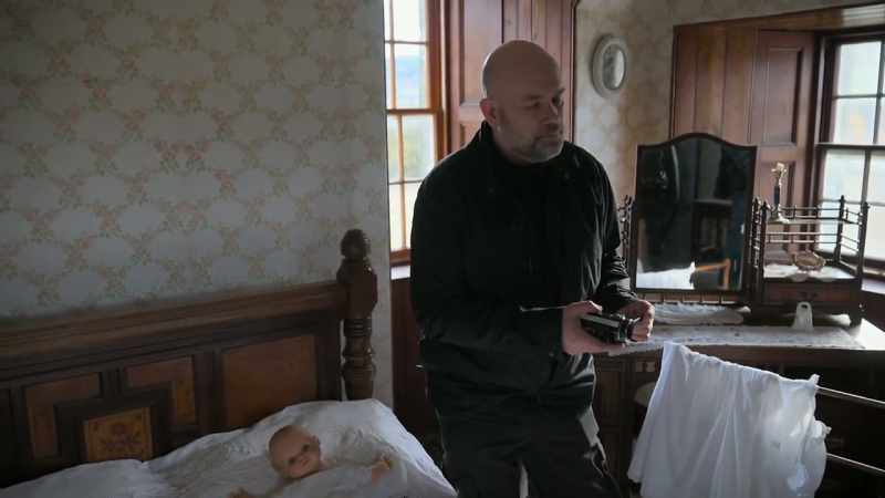 Just then, our sound man Steve sees something