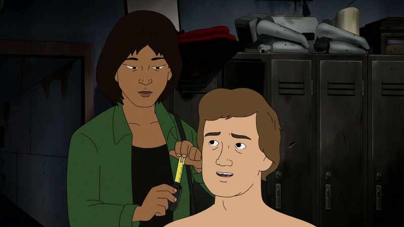 Just, uh, helping Mr. Buchinsky