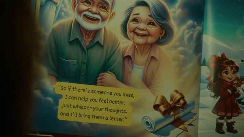 Just whisper your thoughts, and I'll bring them a letter.