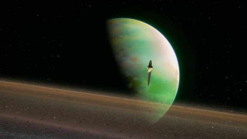 Just as with Saturn, the possibility of us interfering