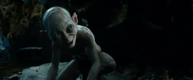So why don't wehave a game of riddles YesJust you and meYes Yes just usYes YesAnd if I winyou show me the way out YesYes YesAnd if it losesWhat thenWell if it loses precious then we eats itIf Baggins