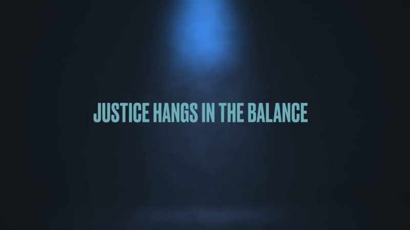 Justice hangs in the balance