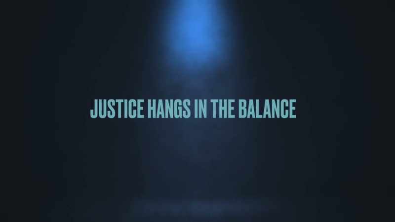 Justice hangs in the balance