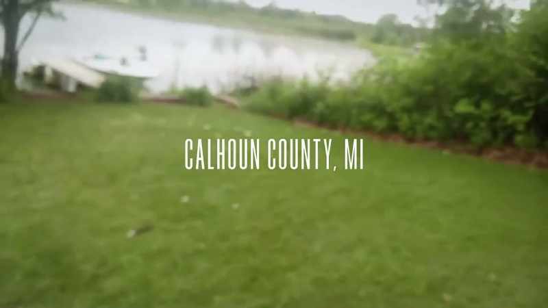�Justin Shott's boat dock, and his access to it