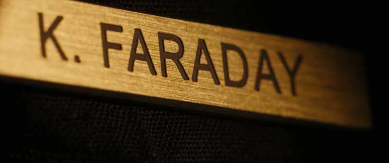 K. Faraday. Name