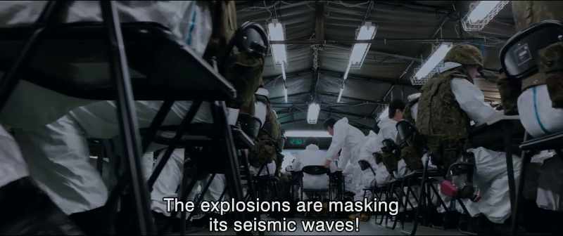 Kaiju No. 8 causing road collapses. -Cannot see target!
