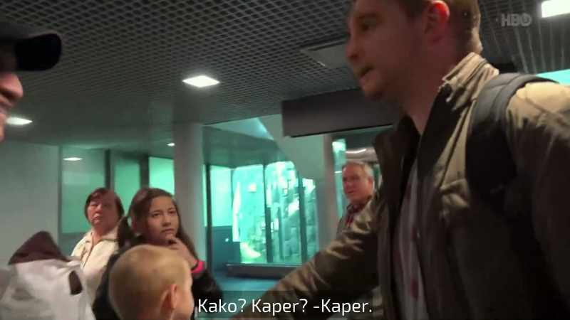 (Kaper speaking) -(Grisha's mother speaking)