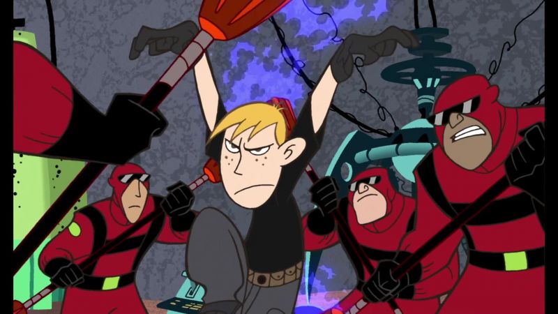 ( karate yell )