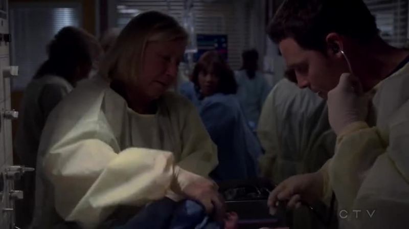Karev, how is he? Alex?