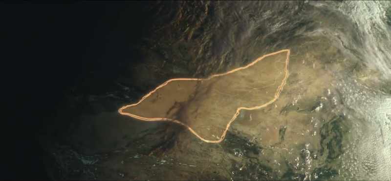 [Kate Winslet] As the Gobi Desert in Mongolia