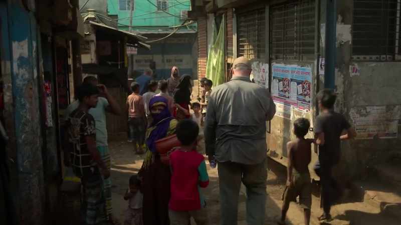[Kath Winters] So when he does photograph the people who have