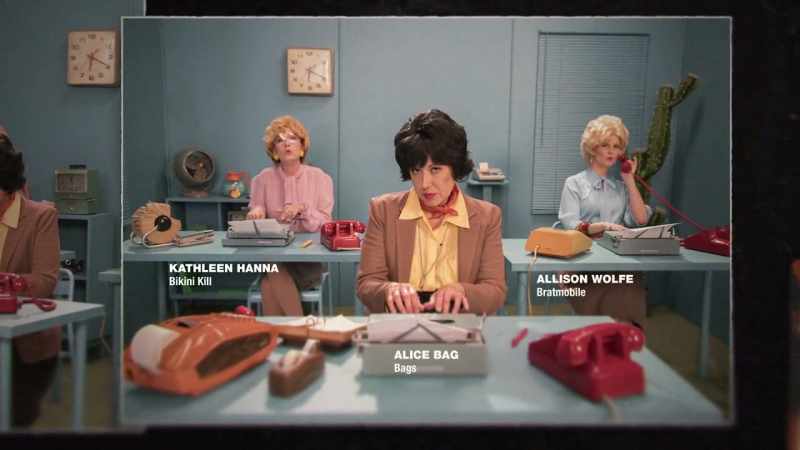 Kathleen Hanna and Allison Wolfe
