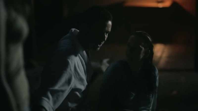 [Kathrine] Shivering. (Hugh and Liza laughing)