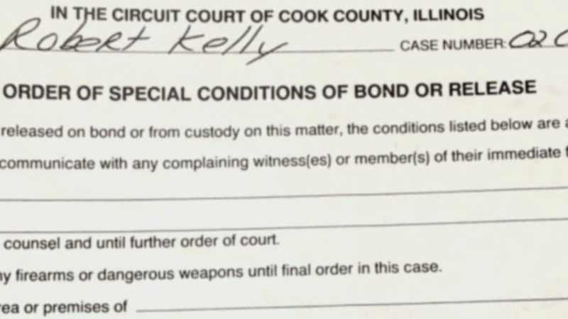 KATHY CHANEY: Kelly posted bail