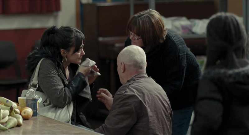 Katie, can I get you something to eat? Would you like some soup or something?