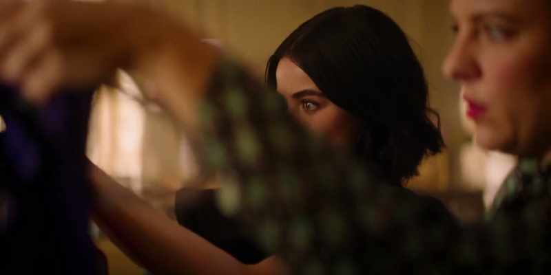 Katy, focus. We are looking for a dress