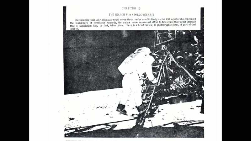 Kaysing claimed that all the sequences of going to the Moon