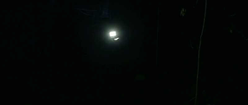 Keep your light on so I can see you. - Just don't go too deep