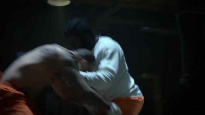 Keep him off of you. That's it, right there