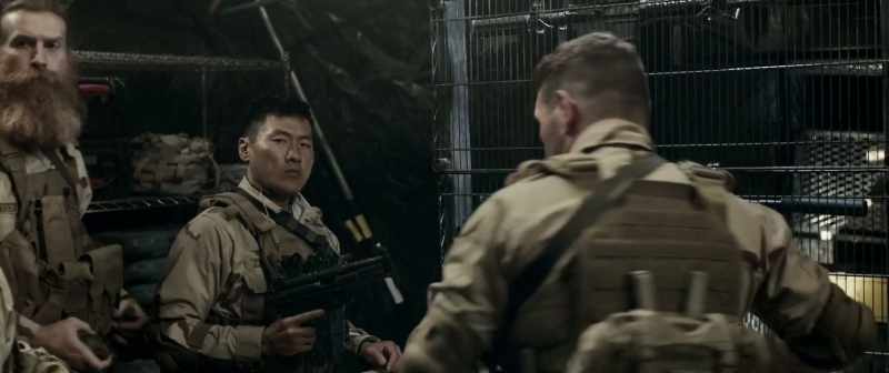 Keep your weapons up and stay out of my way