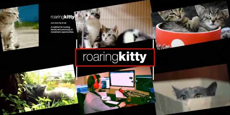 Keith Gill, known on YouTube and Twitter as Roaring Kitty
