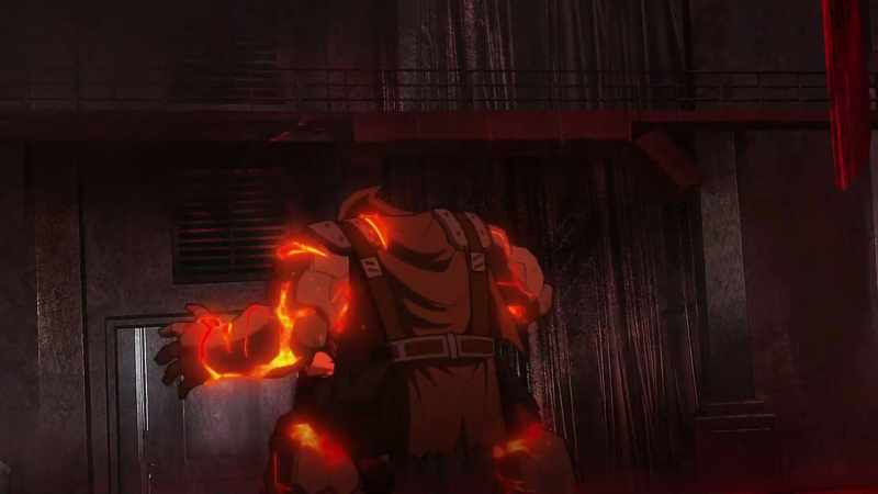 [Kenshi grunts] - [Tremor groans]