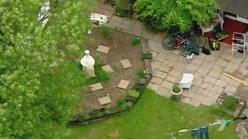 KEVIN MCSHARRY: We dug up the patio
