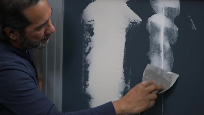 Kevin: Pressing it right into the crack