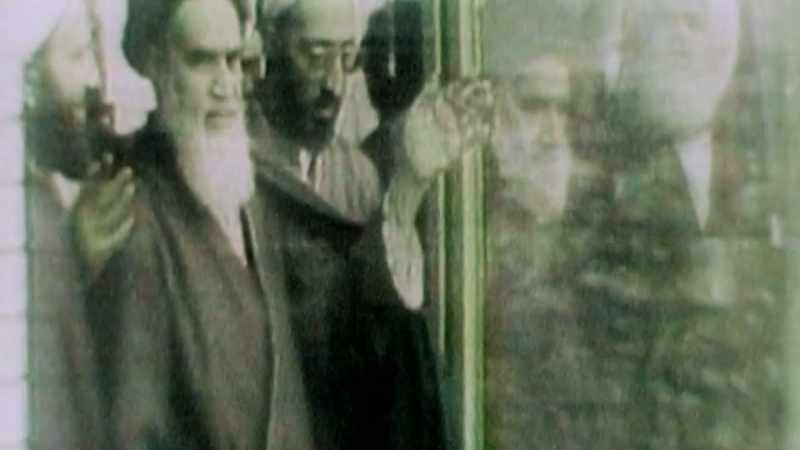 Khomeini was usually portrayed as a saint