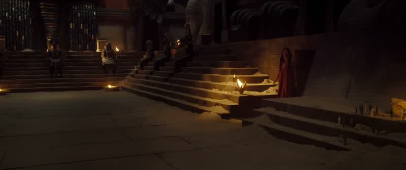 Khonshu's theatrics are unparalleled