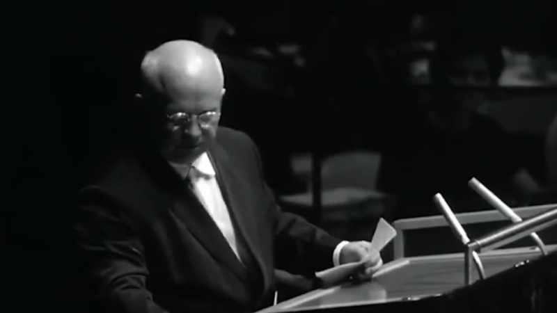 Khrushchev's response was not long in coming