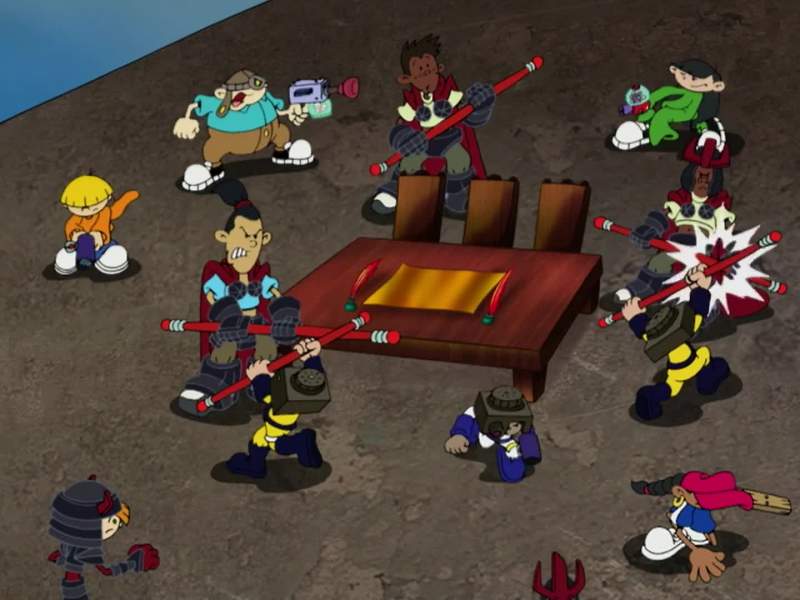 KIDS NEXT DOOR BATTLE