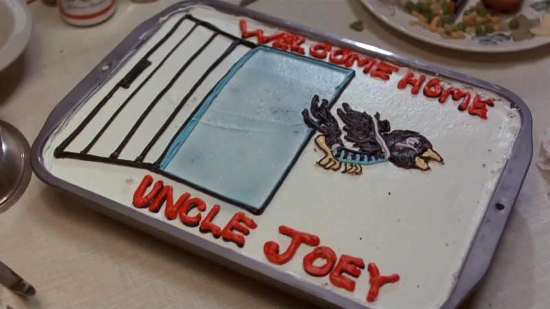 Kids we're going to have to eat this cake by ourselves