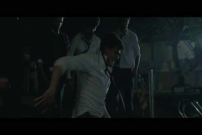 Kill him, Arjun. Kill him. -[heavy breathing]
