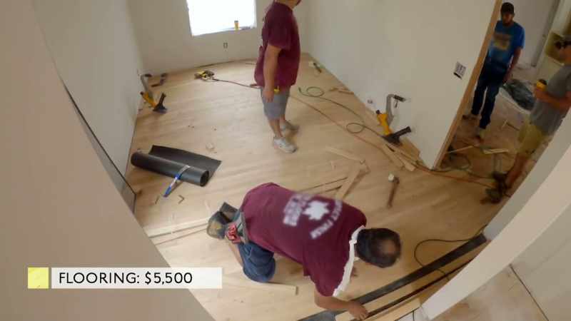 [Kim] Inside we're installing