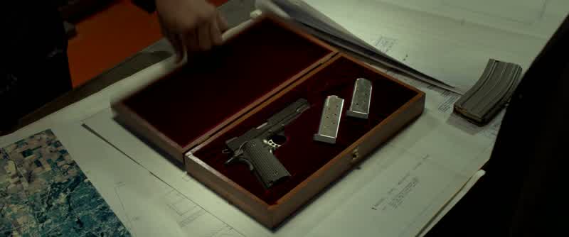 Kimber 1911 45 ACPSeven round capacitySeven roundsSeven million dollars gets you seven roundsThat's a million dollars a round babyLet's go