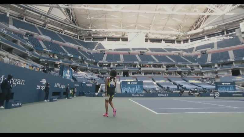 Kind of a shaggy-looking start for Osaka