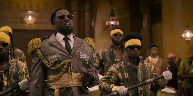 King Akeem, I have come to give you congratulations