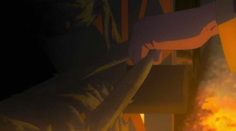 King clearly dug new trails. [grunts]