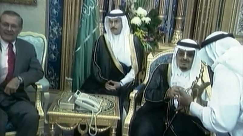 King Fahd was ill and infirm