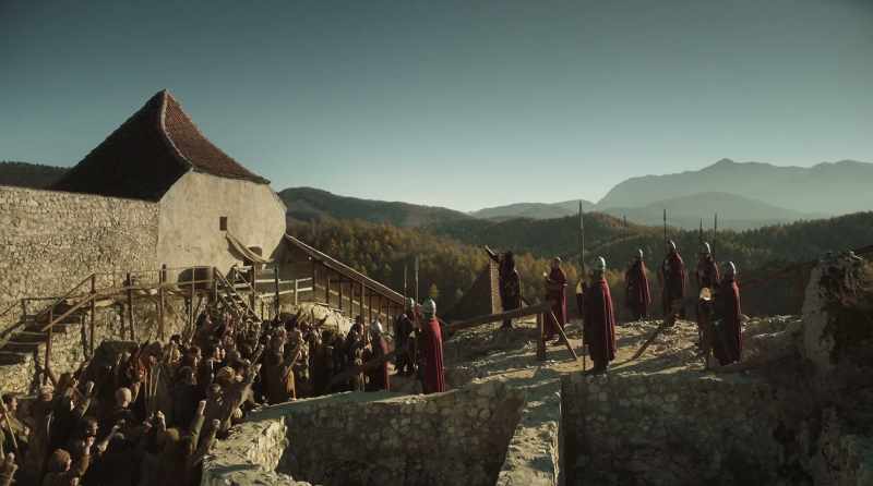 King Razvan was keeping people's spirits high to ensure victory