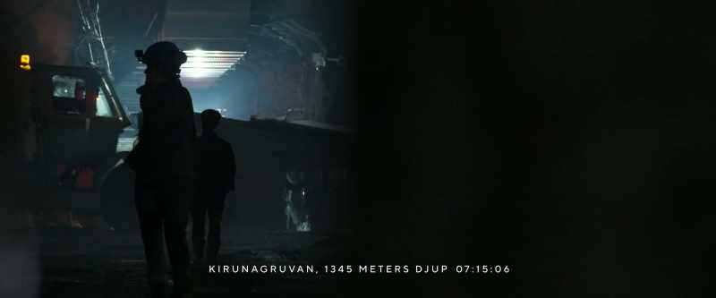 KIRUNA MINE, 1345 METERS UNDERGROUND 07:15