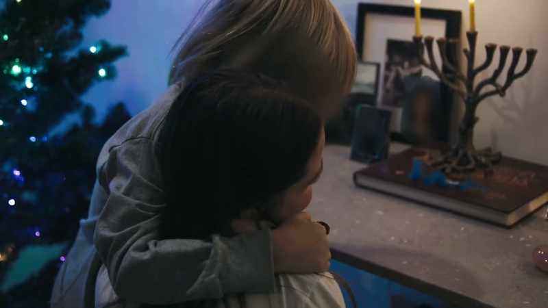 (kissing) - (Evan chuckles)