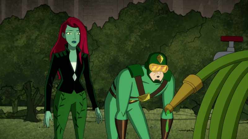 Kite Man doesn't run a lot. [Gasping]