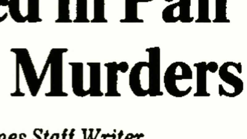 Klapakis: SO, WE'RE HEADING BACK TO THE THIRD CRIME SCENE