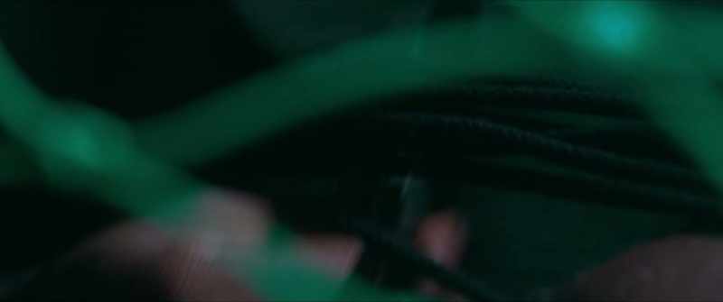 (knife scraping)