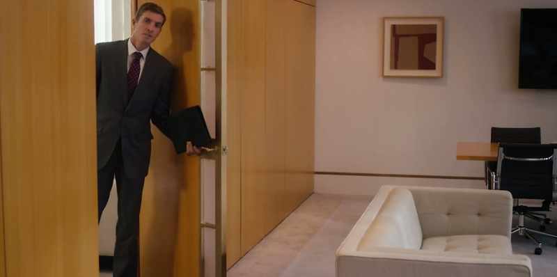 [Knock on door, door opens]